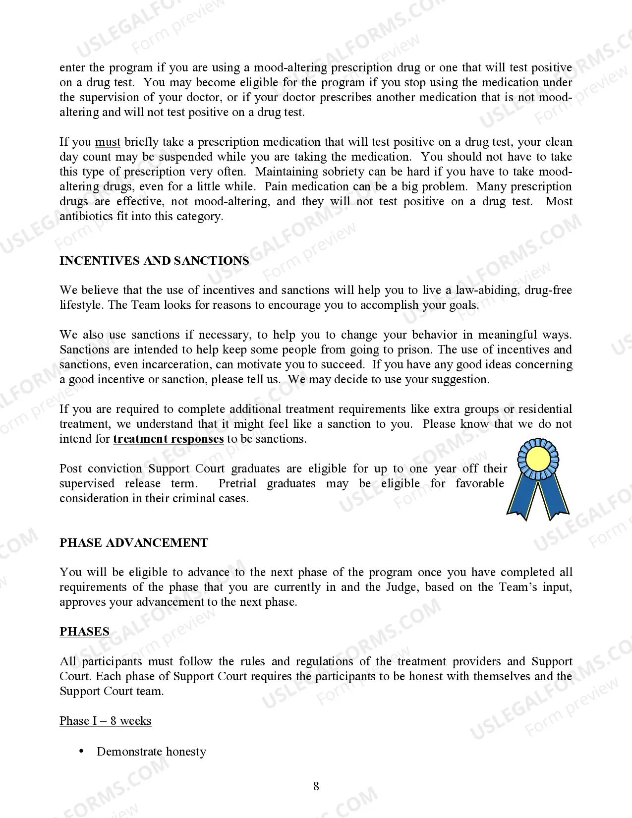 Preview Support Court Participant Orientation Packet