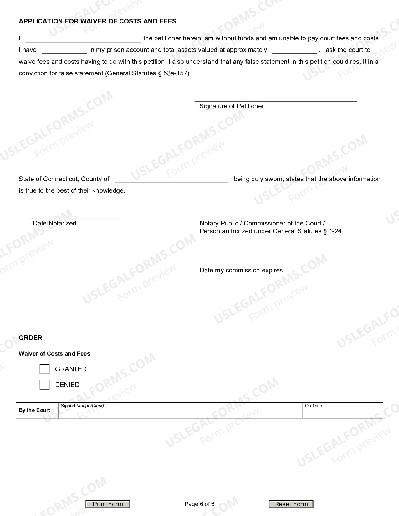 Preview Petition for Writ of Habeas Corpus - Disciplinary Action
