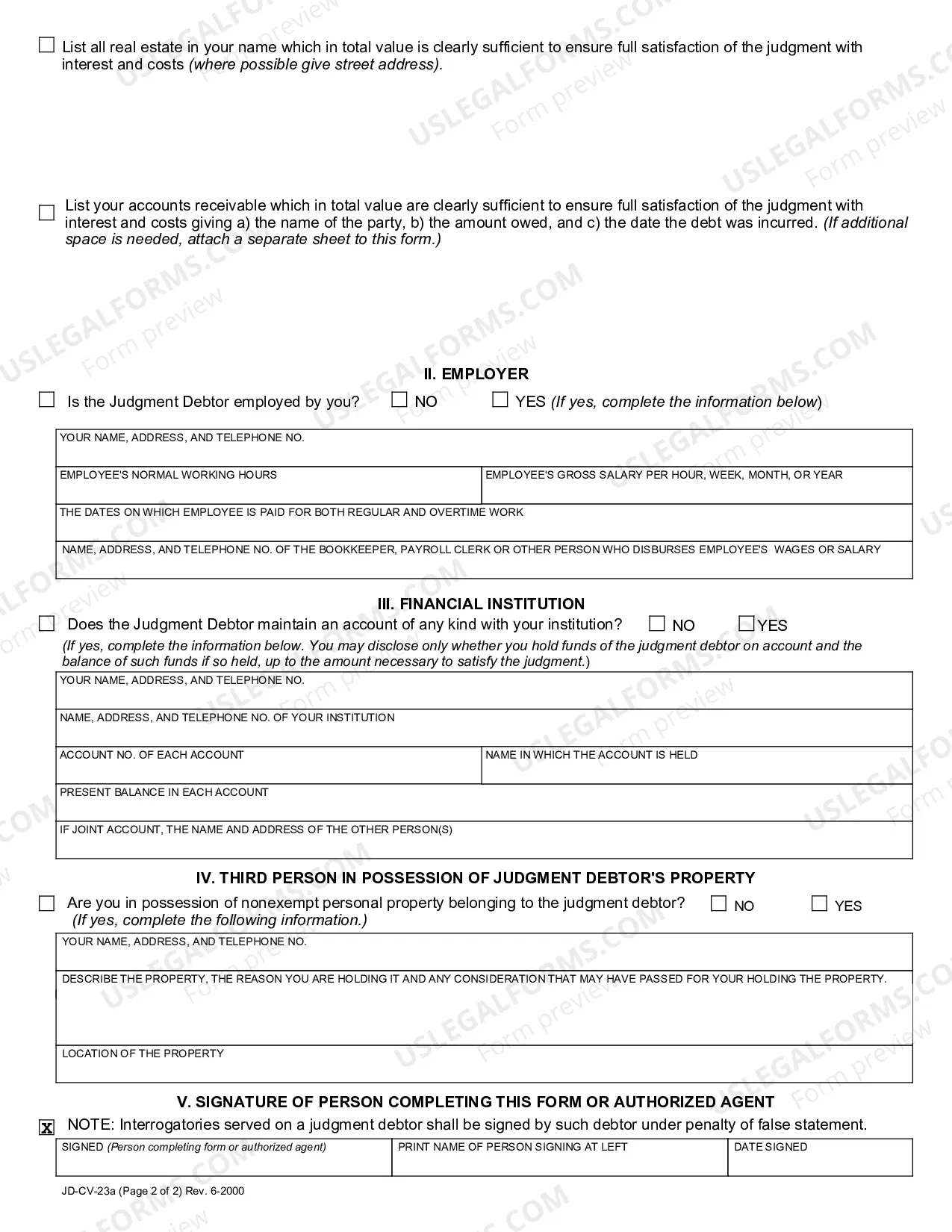 Preview Interrogatories
