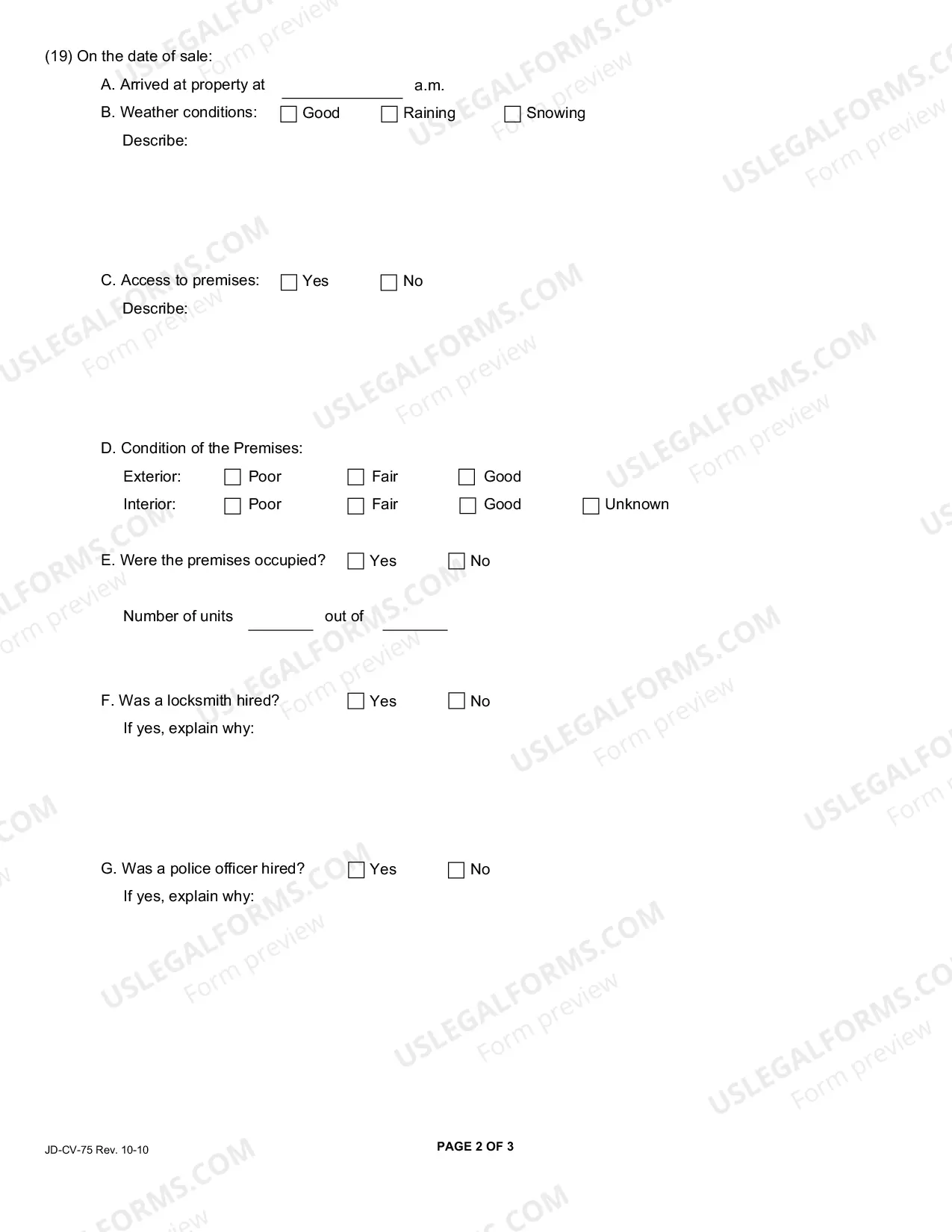 Preview Foreclosure By Sale, Committee Report