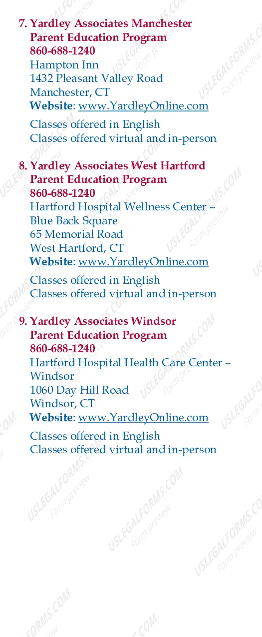 Preview Information About Parenting Education Programs