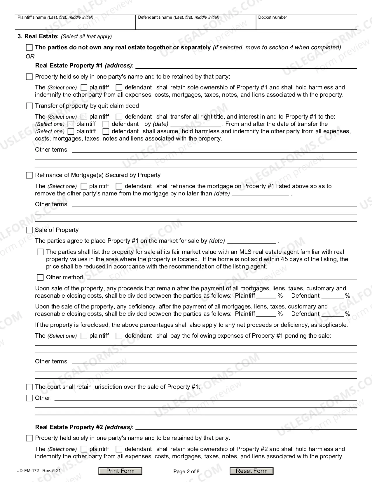 Preview Dissolution Agreement