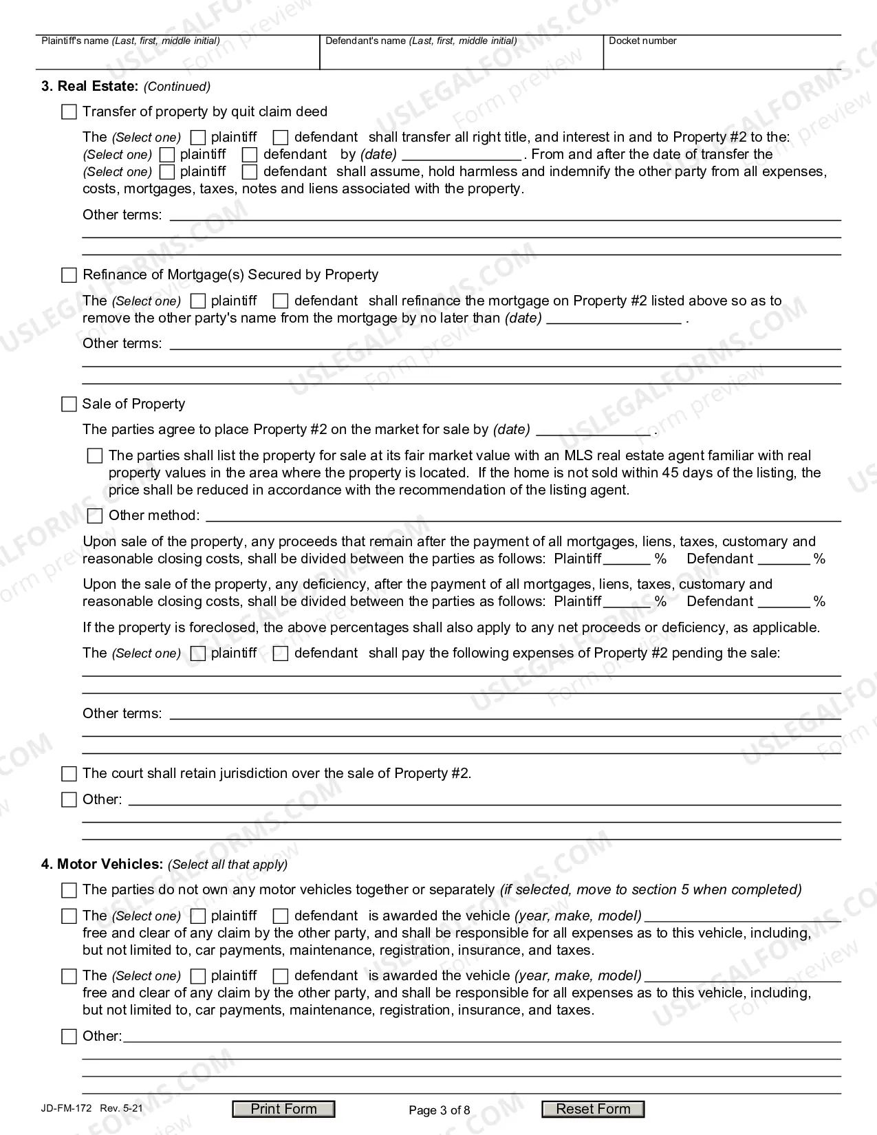 Preview Dissolution Agreement