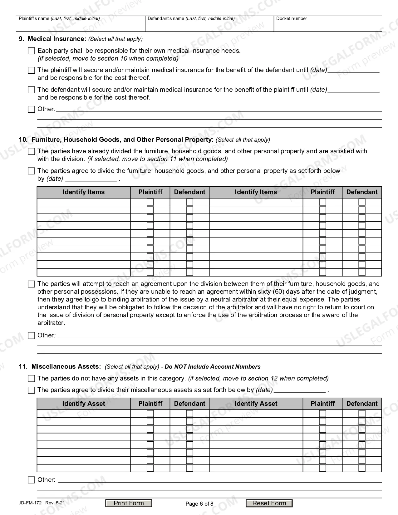 Preview Dissolution Agreement