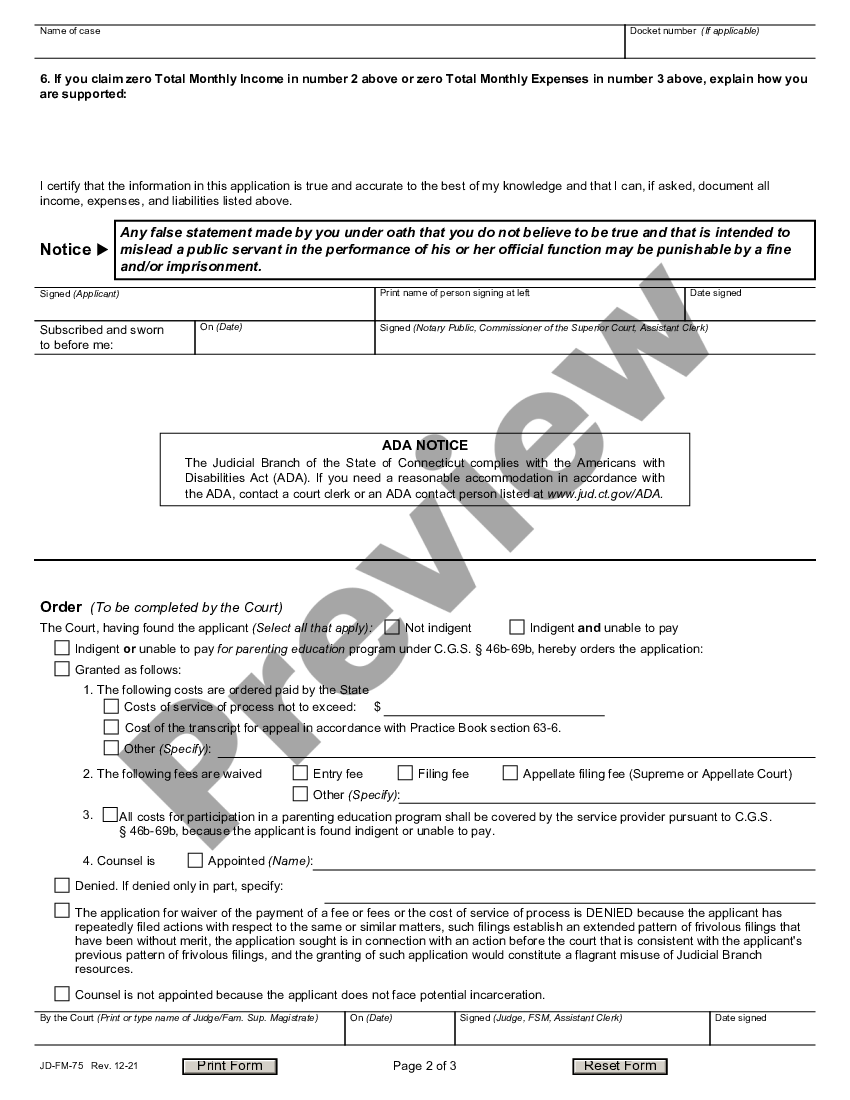 bridgeport-connecticut-application-for-waiver-of-fees-appointment-of