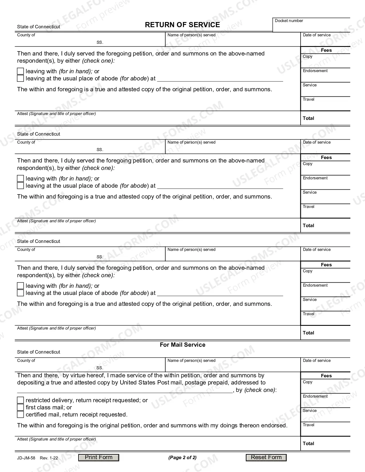 Preview Motion/Order of Temporary Custody/Order to Appear