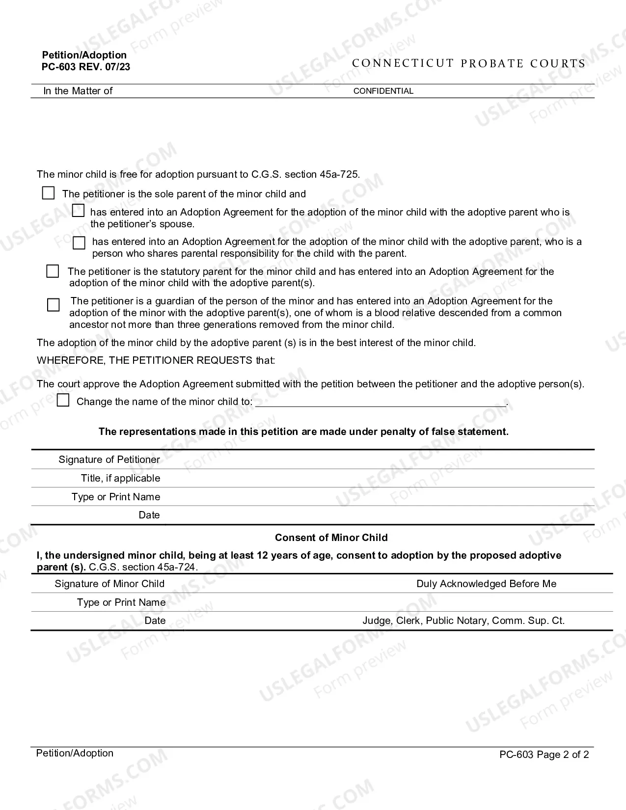 Preview Application/Adoption