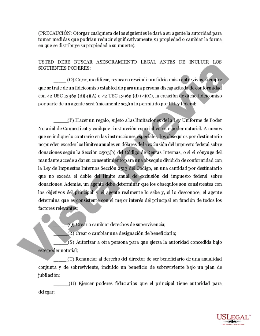 Preview Poder General Estatutario con Disposiciones Duraderas