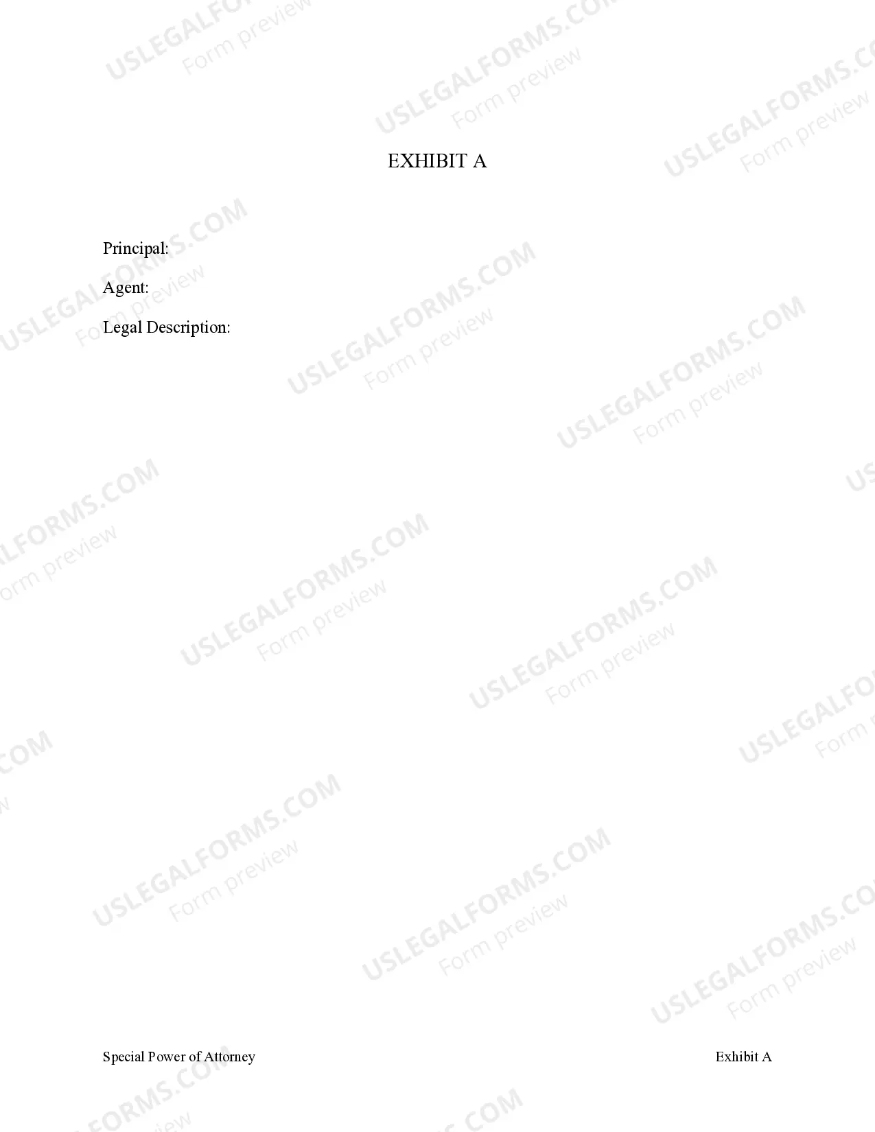 Preview Special or Limited Power of Attorney for Real Estate Sales Transaction By Seller