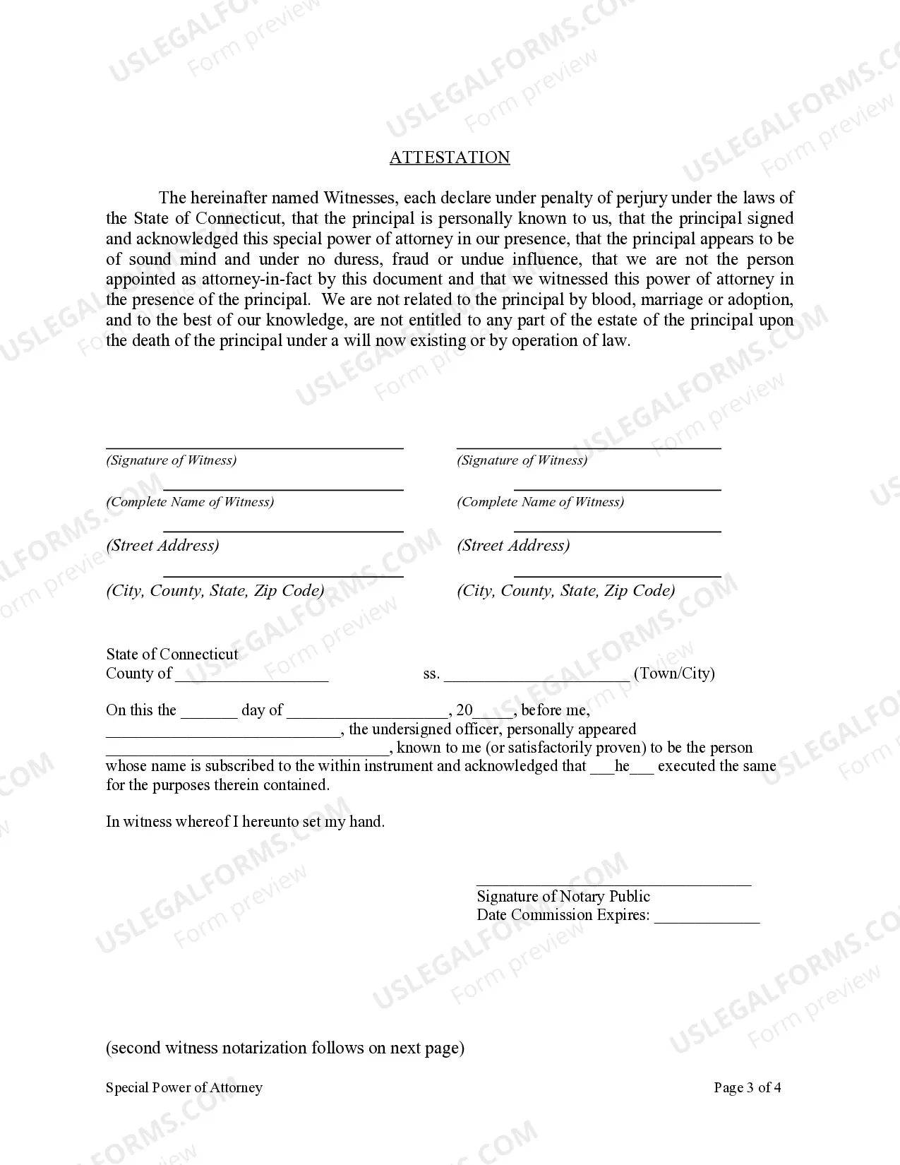 Preview Special or Limited Power of Attorney for Real Estate Purchase Transaction by Purchaser