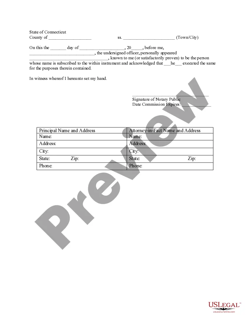 Preview Limited Power of Attorney where you Specify Powers with Sample Powers Included