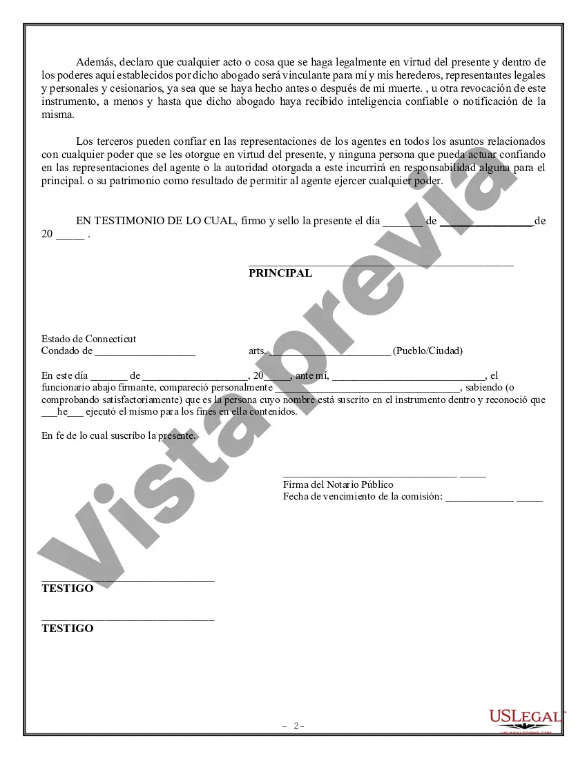 Preview Poder Notarial Limitado para Transacciones de Acciones y Poderes Corporativos