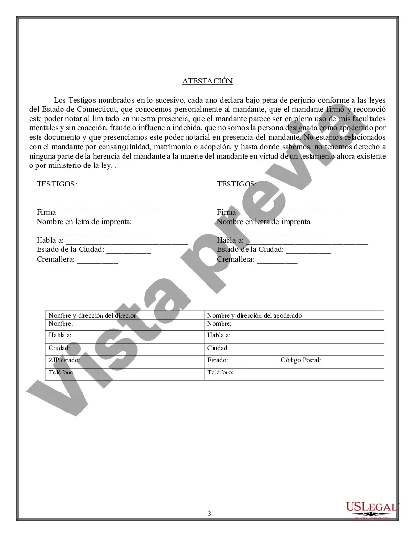 Preview Poder Notarial Limitado para Transacciones de Acciones y Poderes Corporativos