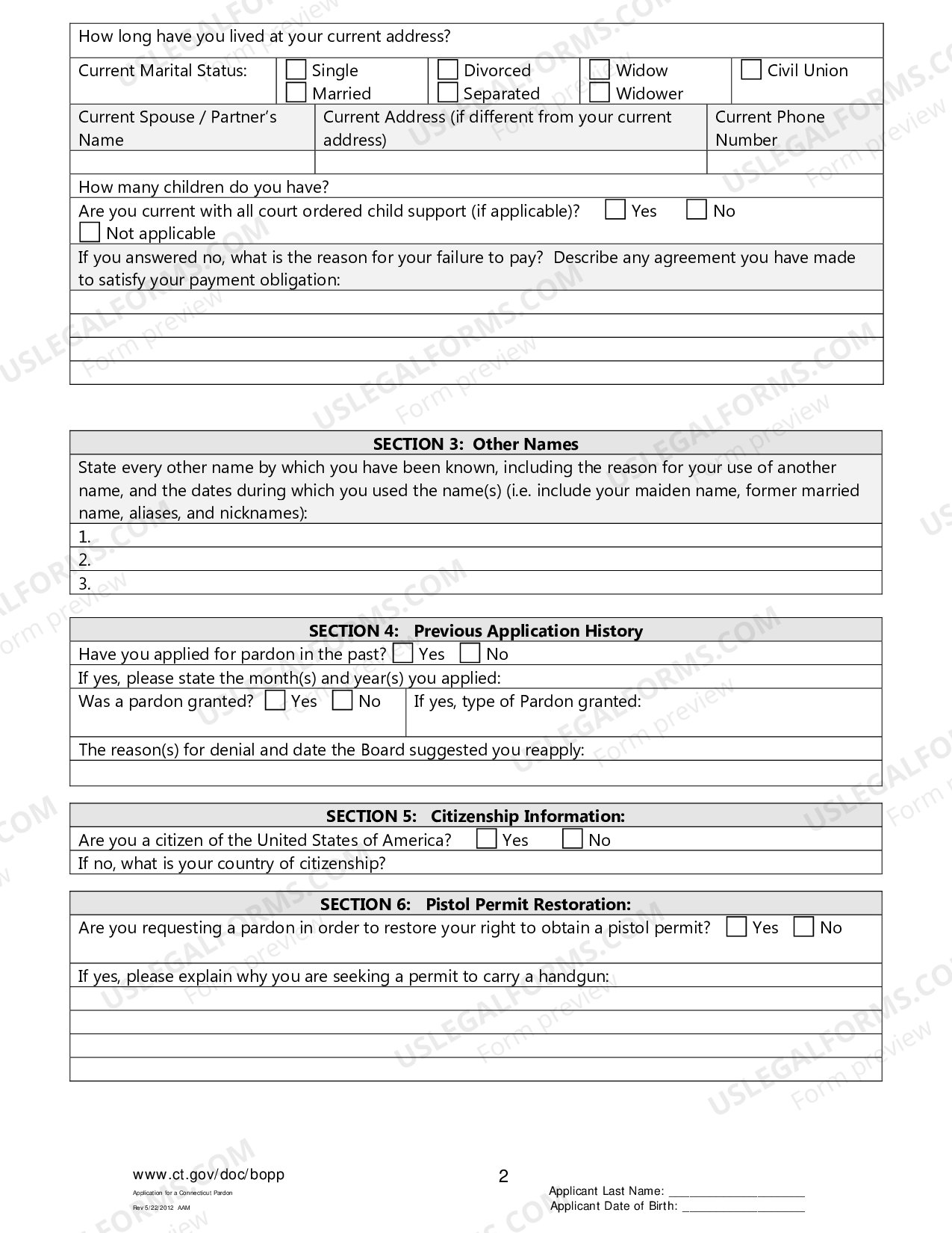Ct Pardon Application 2020 2021 Fill And Sign Printab vrogue.co
