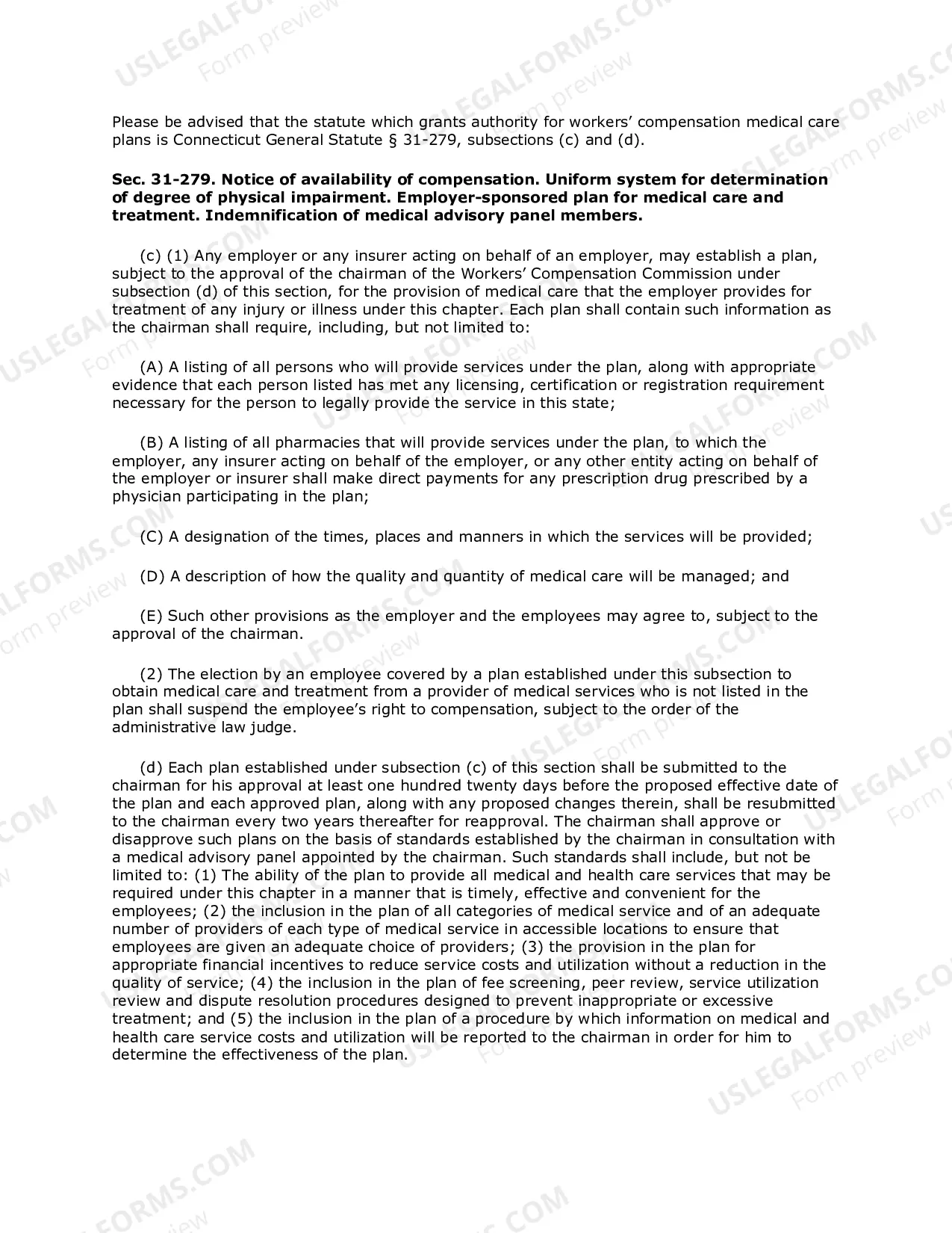 Preview Employer Medical Care Plan Application Package