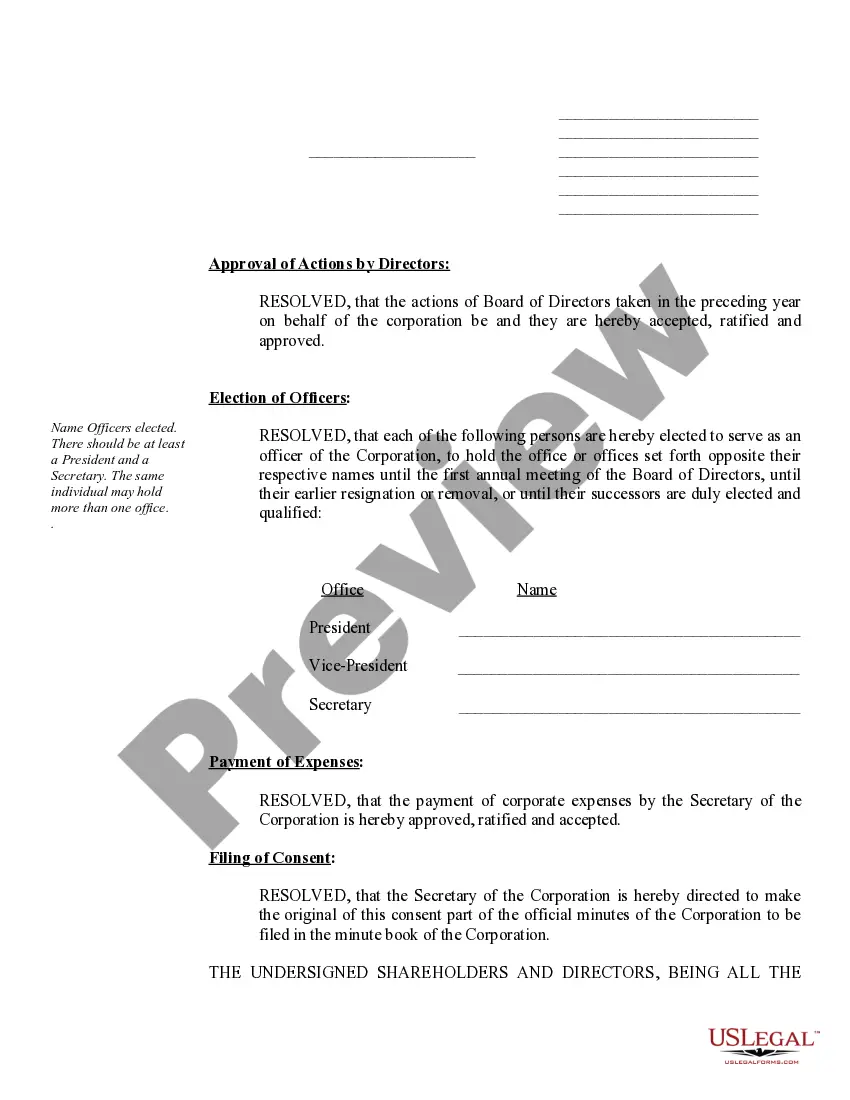 Get Annual Minutes for a Connecticut Professional Corporation Preview Annual Minutes for a Connecticut Professional Corporation