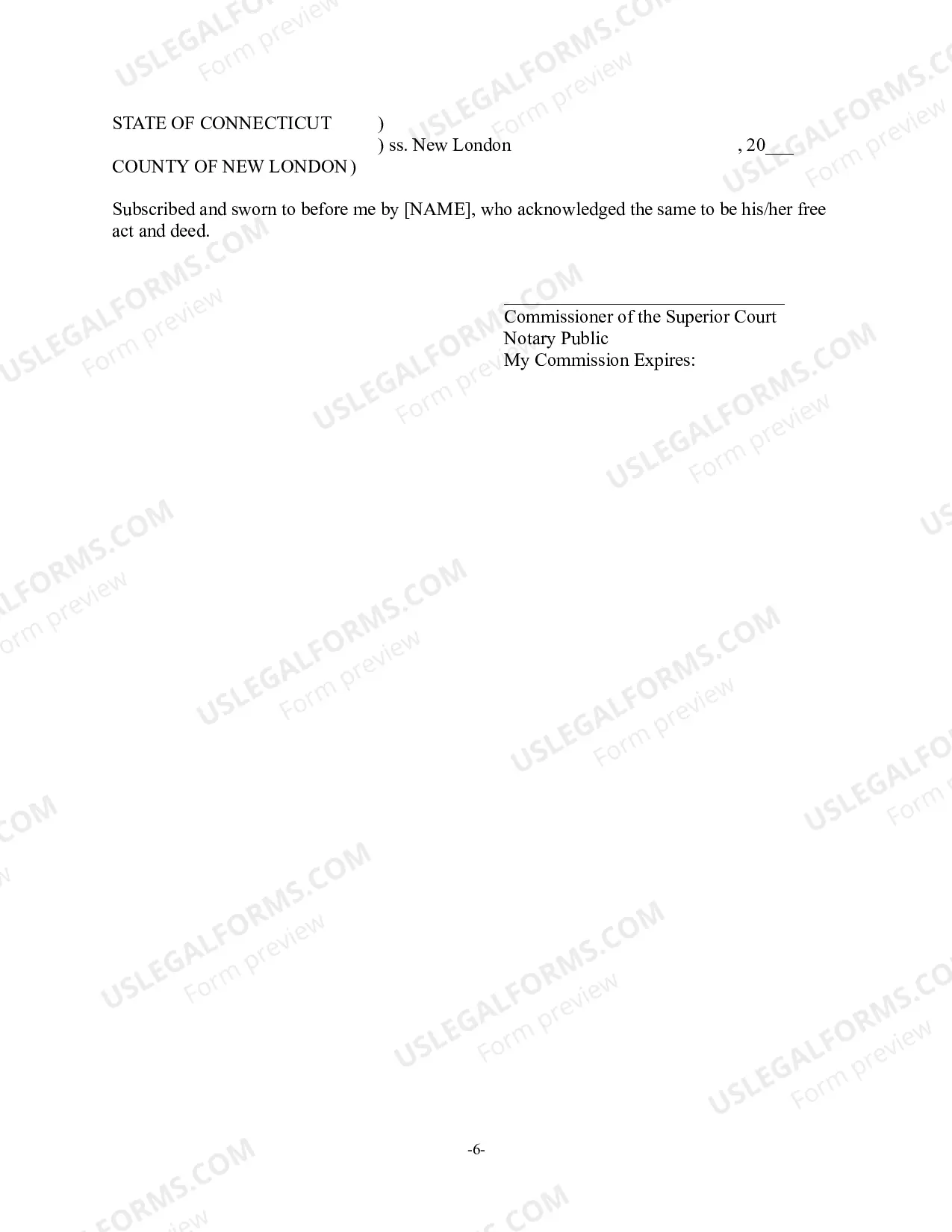 Preview Non-Statutory Durable Power of Attorney