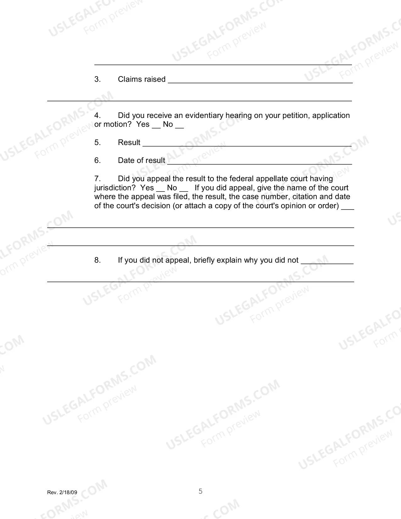 Preview Petition to Vacate, Set Aside, or Correct Sentence - 2255 (by a Person in Federal Custody)