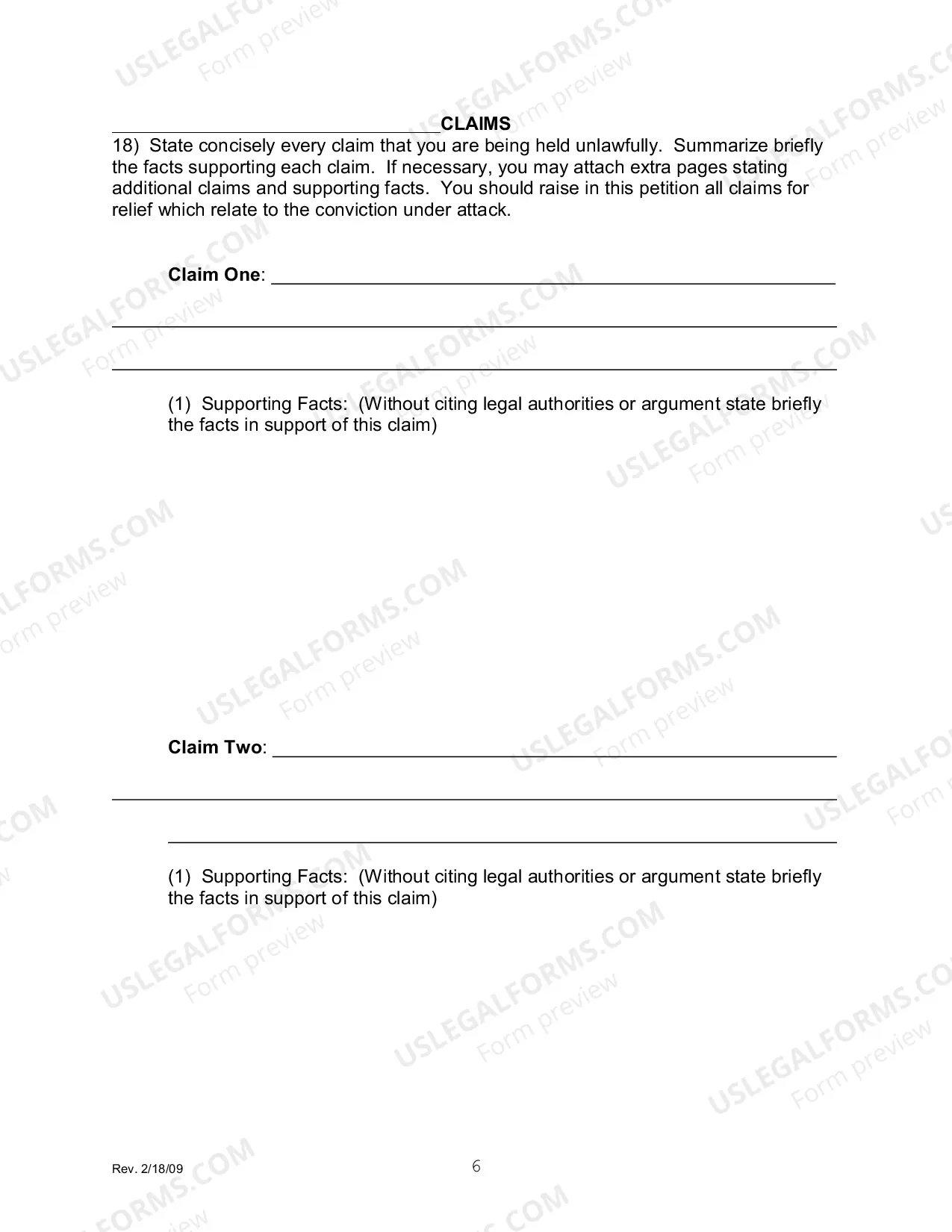 Preview Petition to Vacate, Set Aside, or Correct Sentence - 2255 (by a Person in Federal Custody)