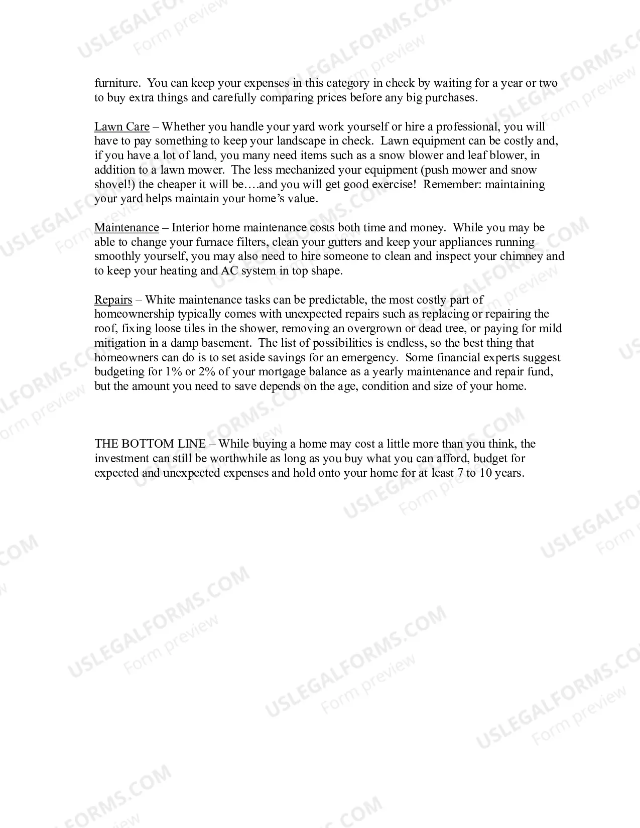 Preview Home Purchase Plan - Individual Development Account Program