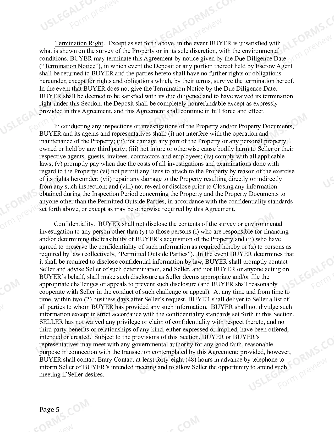 Preview Purchase Sale Agreement