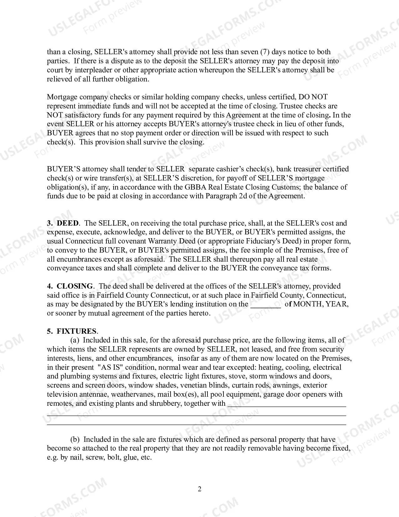 Preview Standard Form Residential Real Estate Sales Agreement