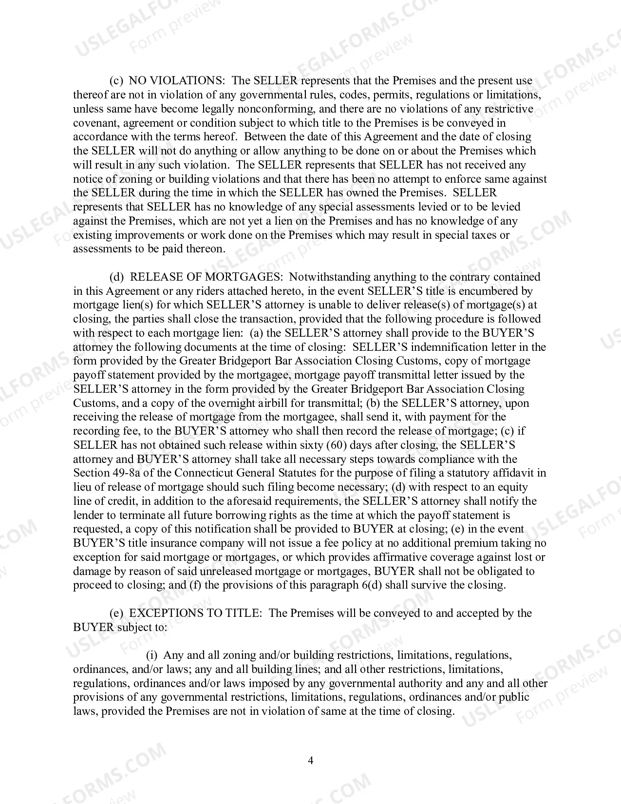 Preview Standard Form Residential Real Estate Sales Agreement
