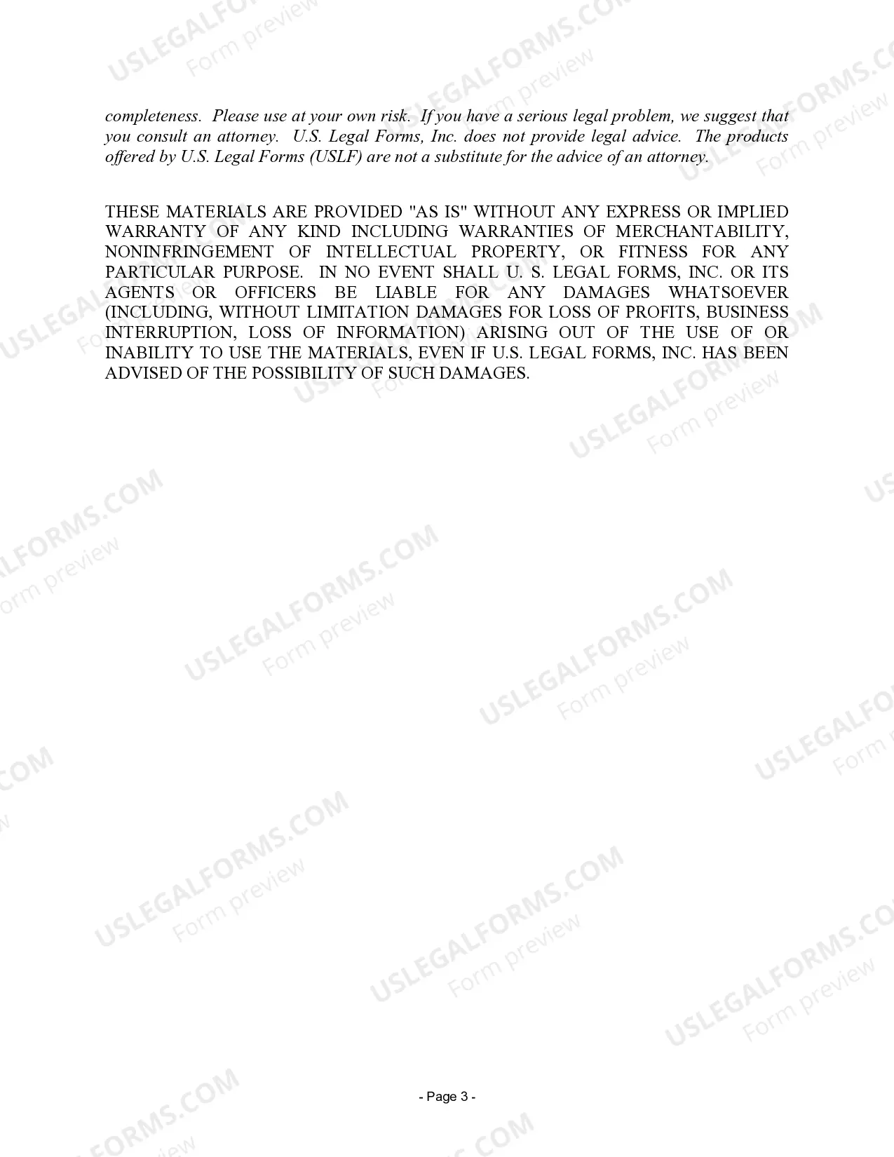 Preview Warranty Deed for Husband and Wife (Tenancy in Common to Joint Tenancy)