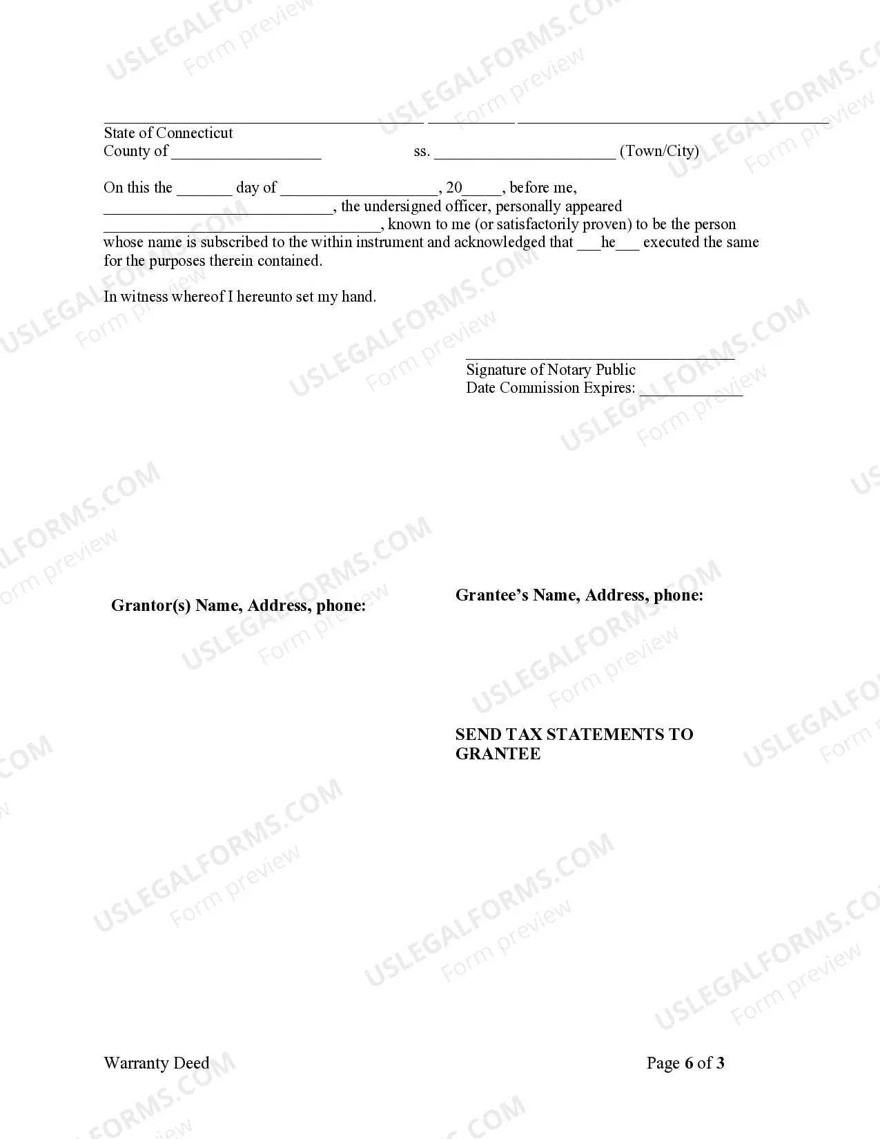 Preview Warranty Deed for Parents to Child with Reservation of Life Estate