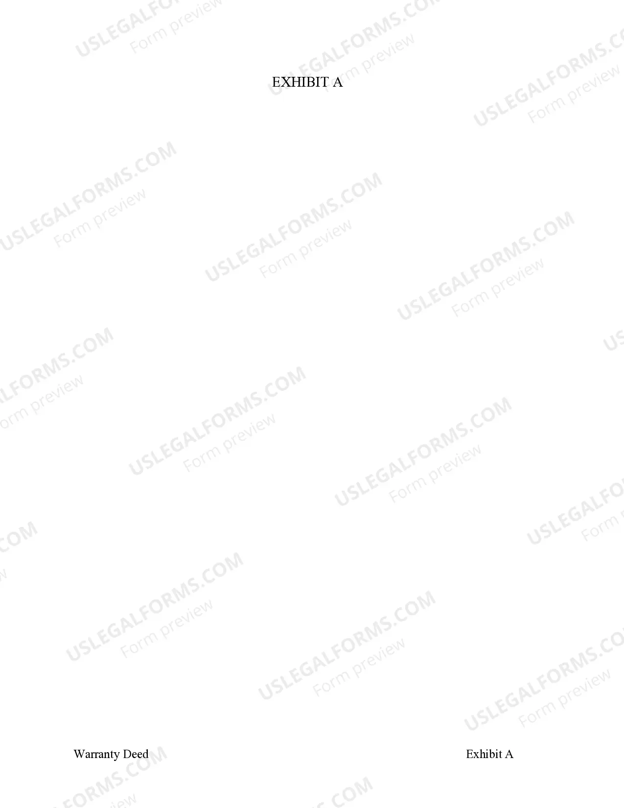 Preview Warranty Deed from Individuals, Limited Partnership or LLC is the Grantor or Grantee