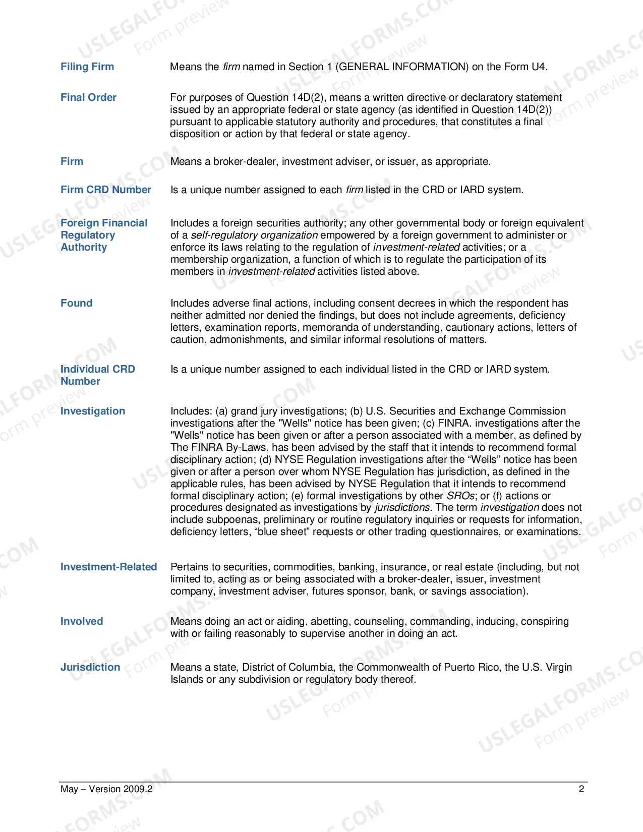 Preview Investment Adviser Agent Registration Instructions