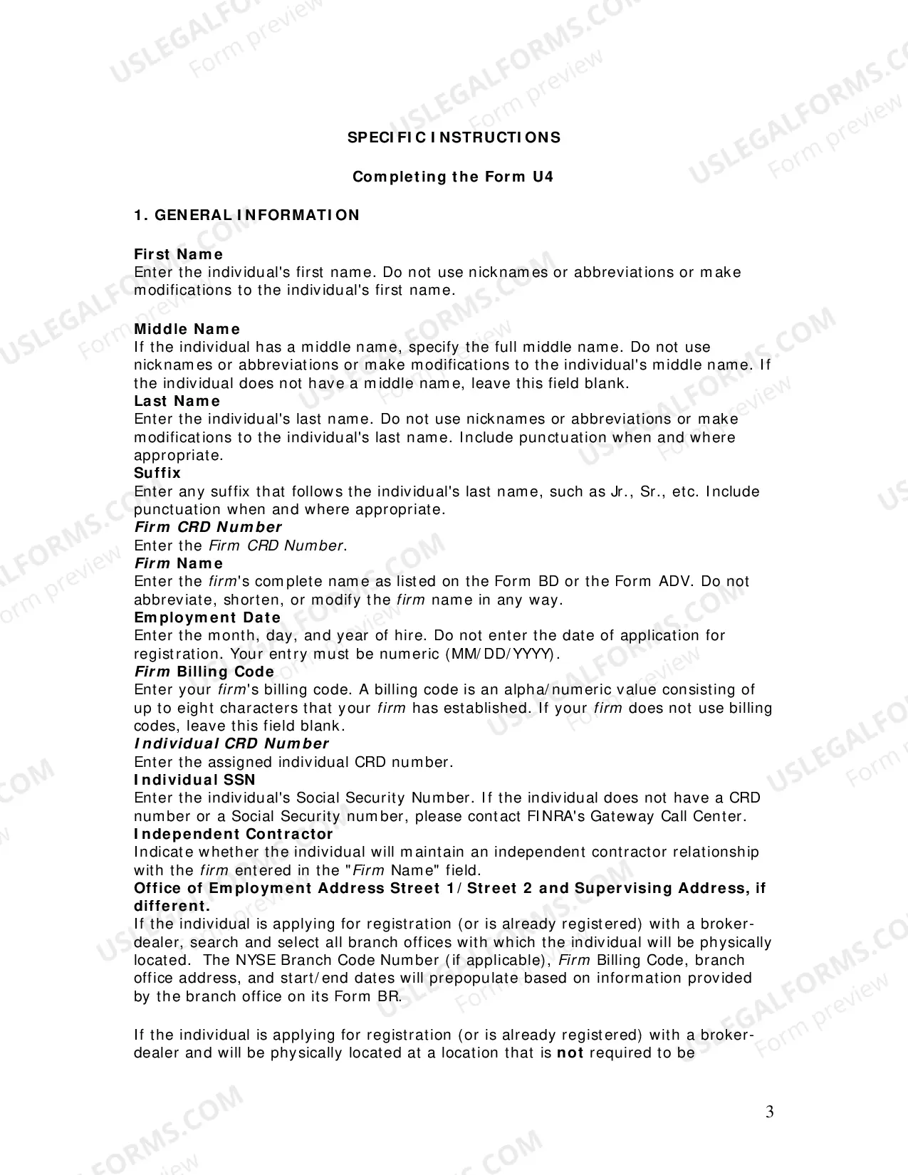 Preview Investment Adviser Agent Registration Instructions