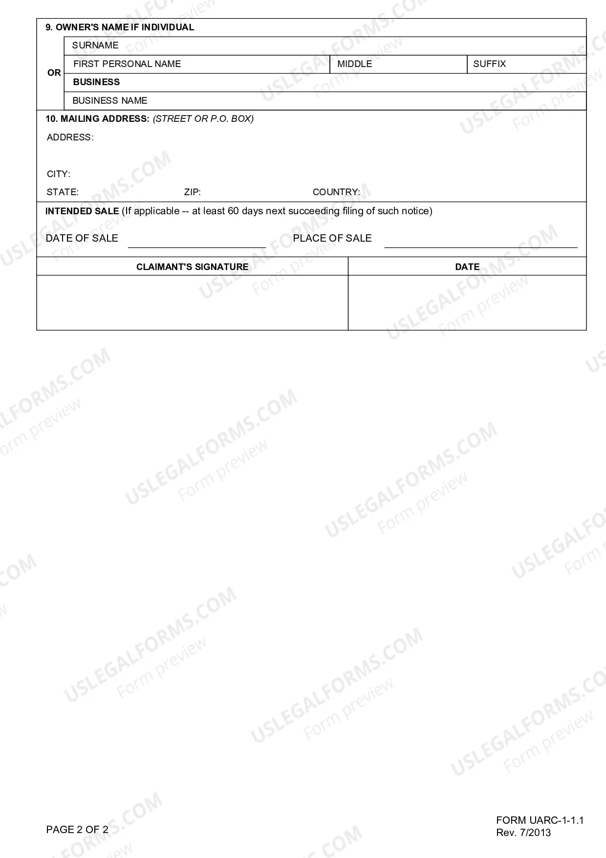 Preview Connecticut UCC Notice of Aircraft Lien