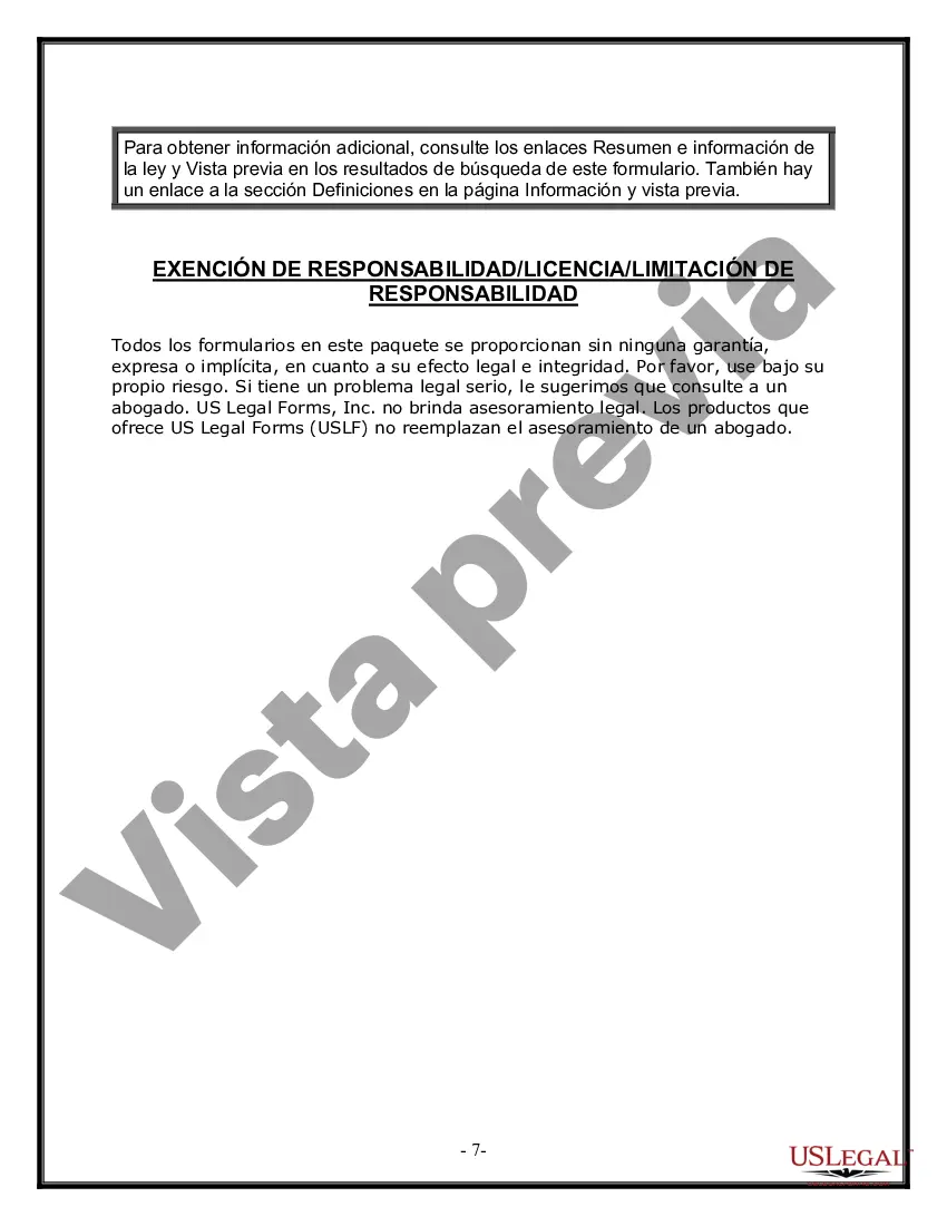 Preview Última voluntad y testamento para otras personas