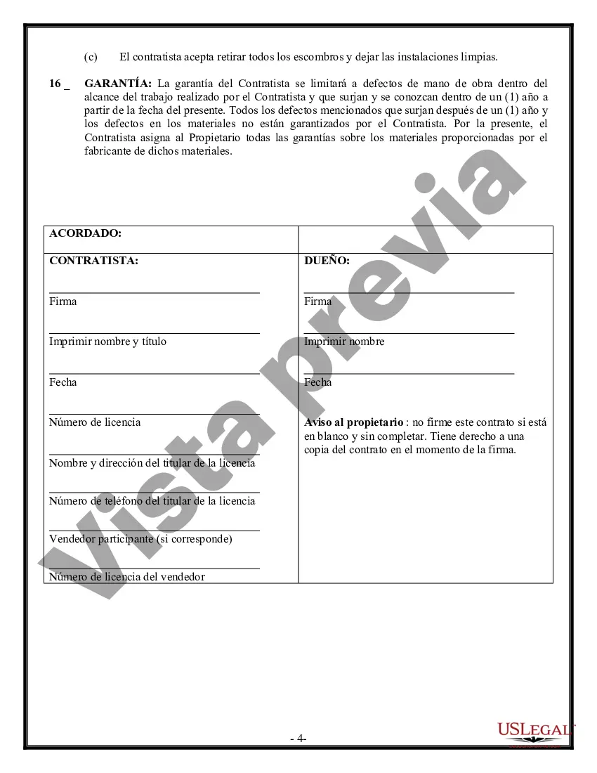 Preview Contrato de Drenaje para Contratista