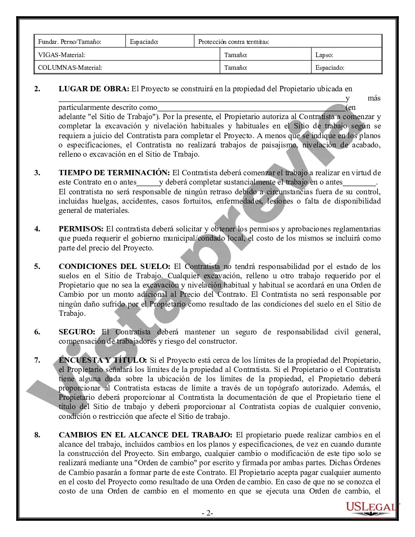 Preview Contrato de Fundación para Contratista