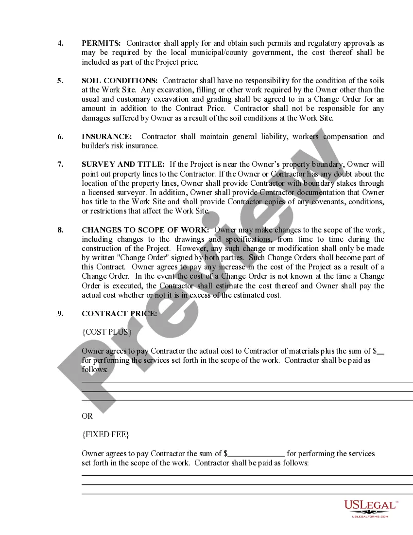 Preview Flooring Contract for Contractor