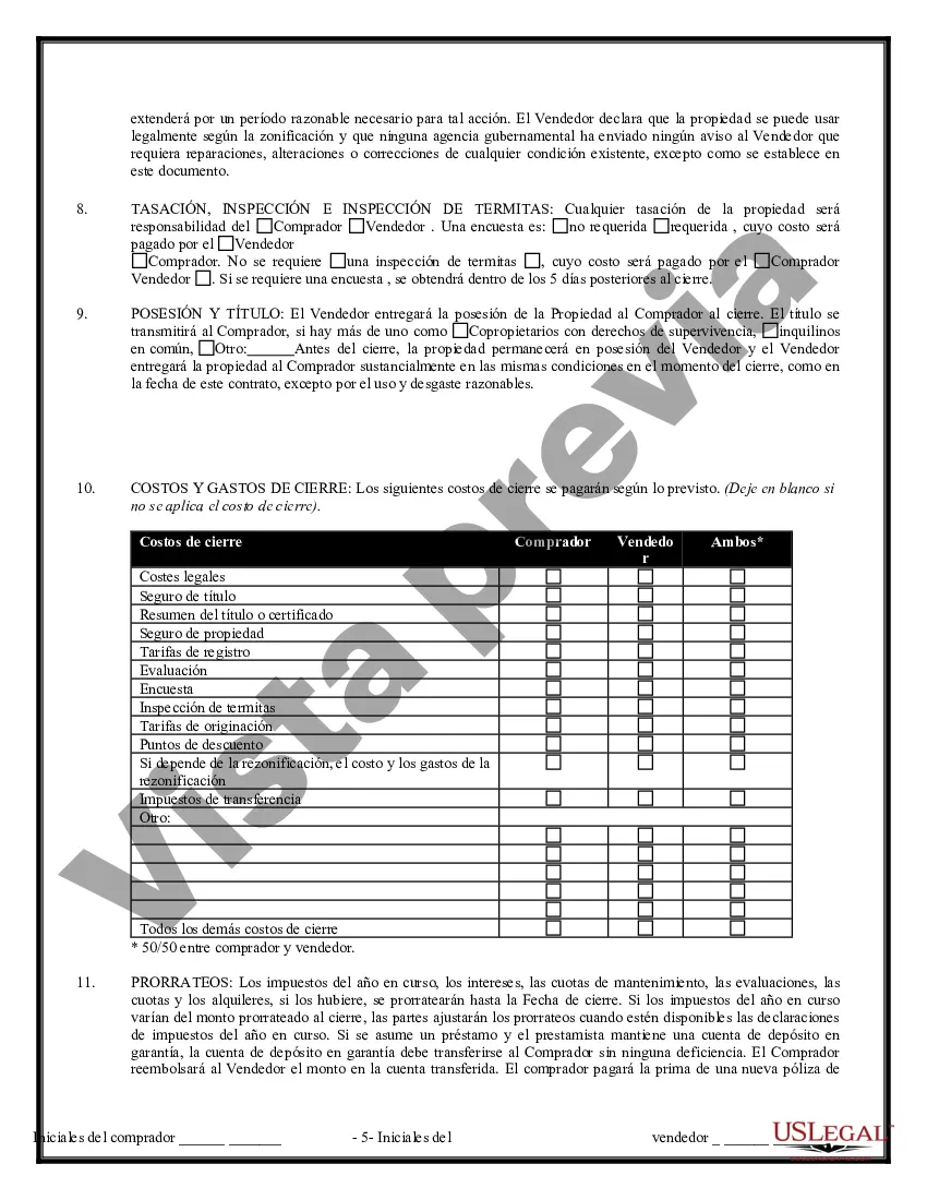 Preview Contrato de Compraventa de Bienes Inmuebles sin Corredor para Acuerdo de Venta de Casa Residencial
