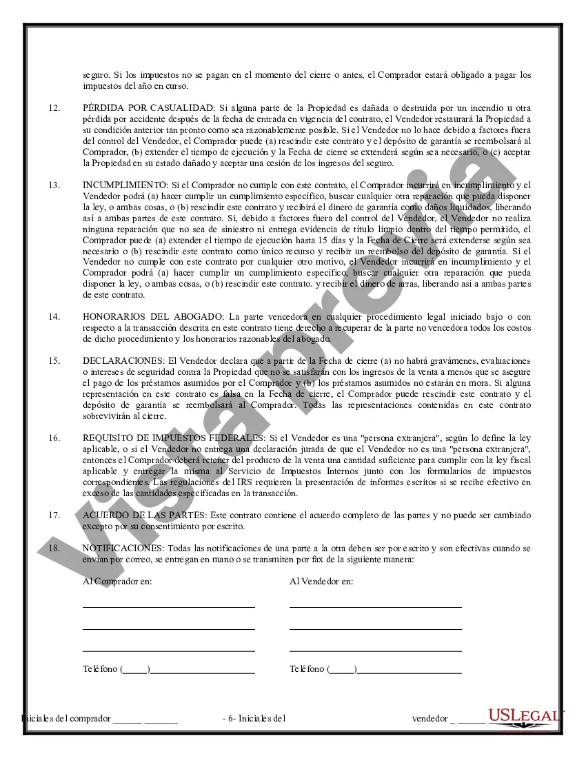 Preview Contrato de Compraventa de Bienes Inmuebles sin Corredor para Acuerdo de Venta de Casa Residencial