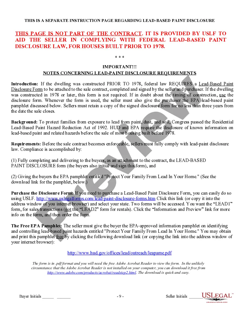 Preview Contract for Sale and Purchase of Real Estate with No Broker for Residential Home Sale Agreement