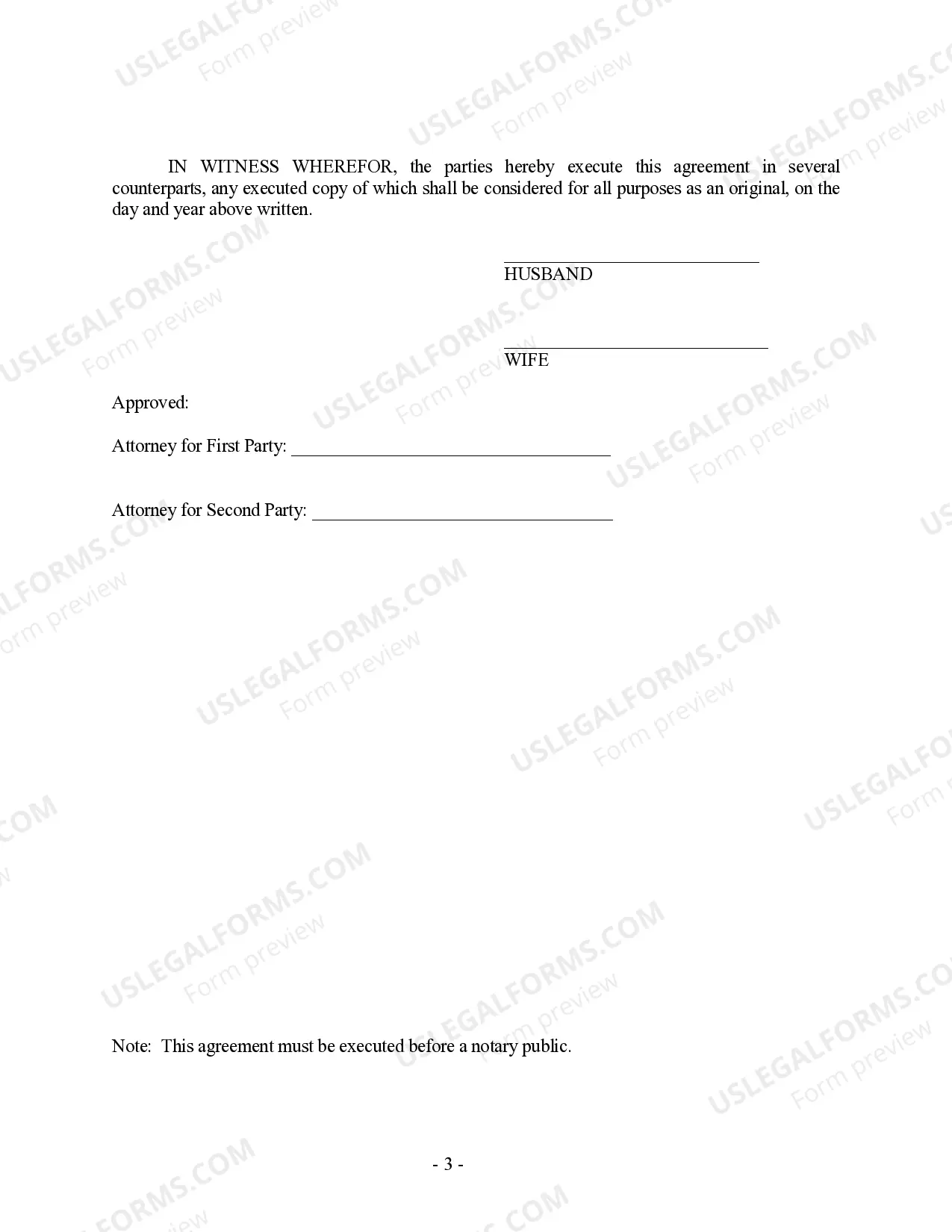 Preview Amendment to Prenuptial or Premarital Agreement