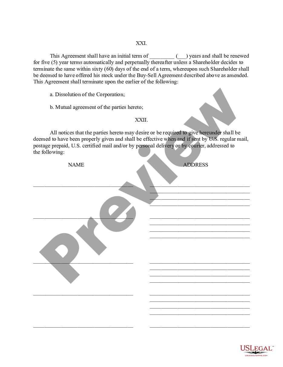 page 6 District of Columbia Pre-Incorporation Agreement, Shareholders Agreement and Confidentiality Agreement preview