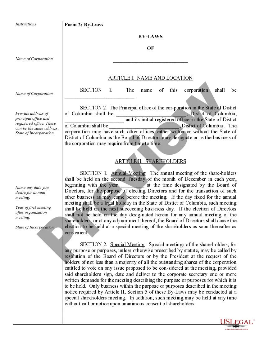 Preview Corporate Records Maintenance Package for Existing Corporations