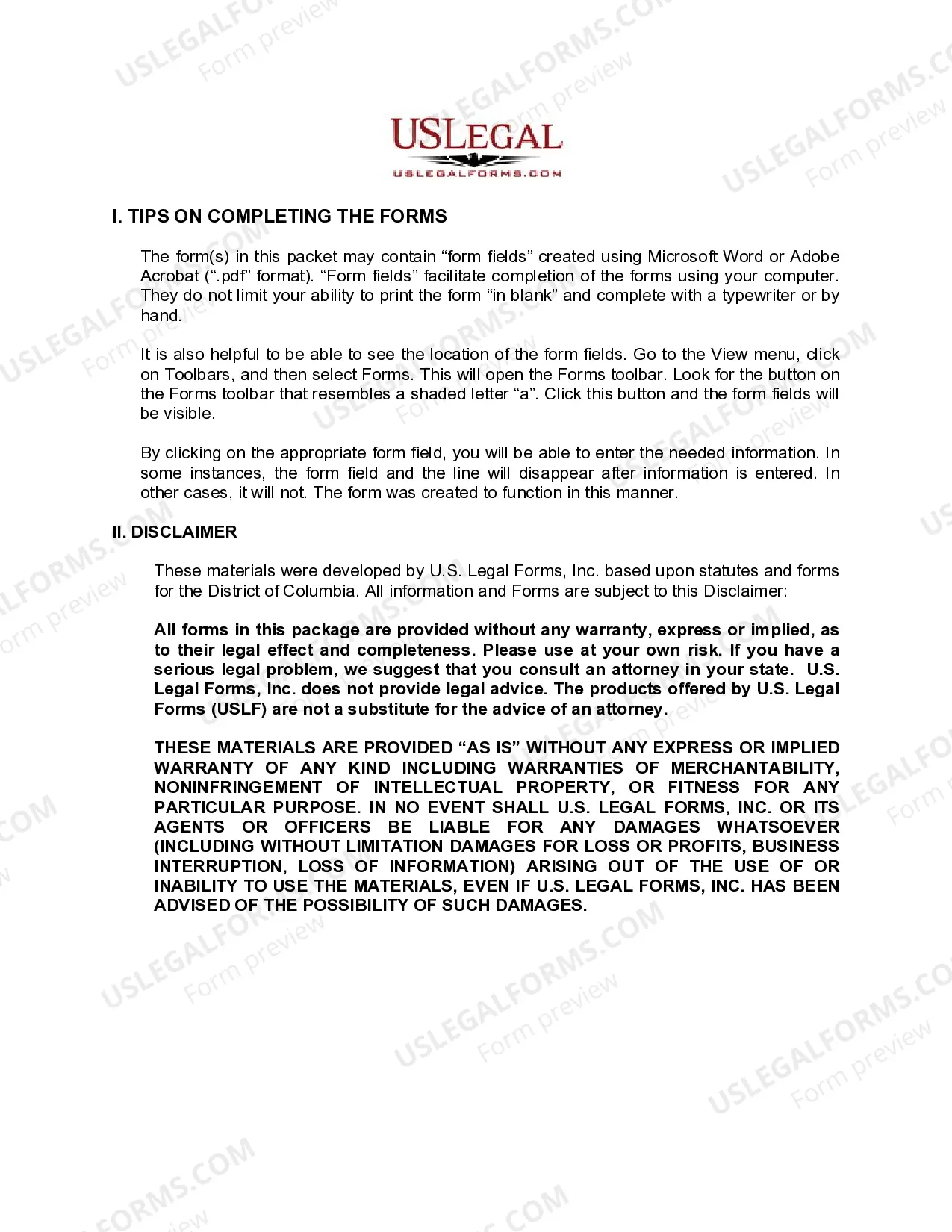 Preview Quitclaim Deed - Individual to Individual