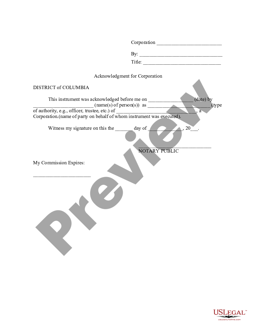 page 1 Bill of Sale with Warranty for Corporate Seller preview