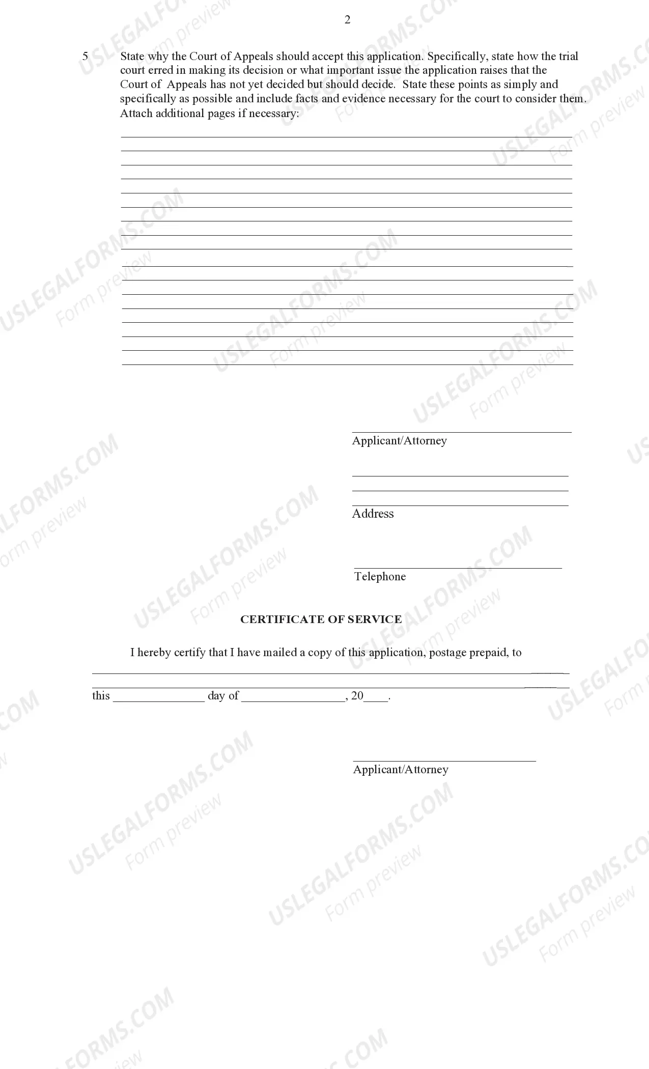 Preview Application for Allowance of Appeal from the Criminal Division