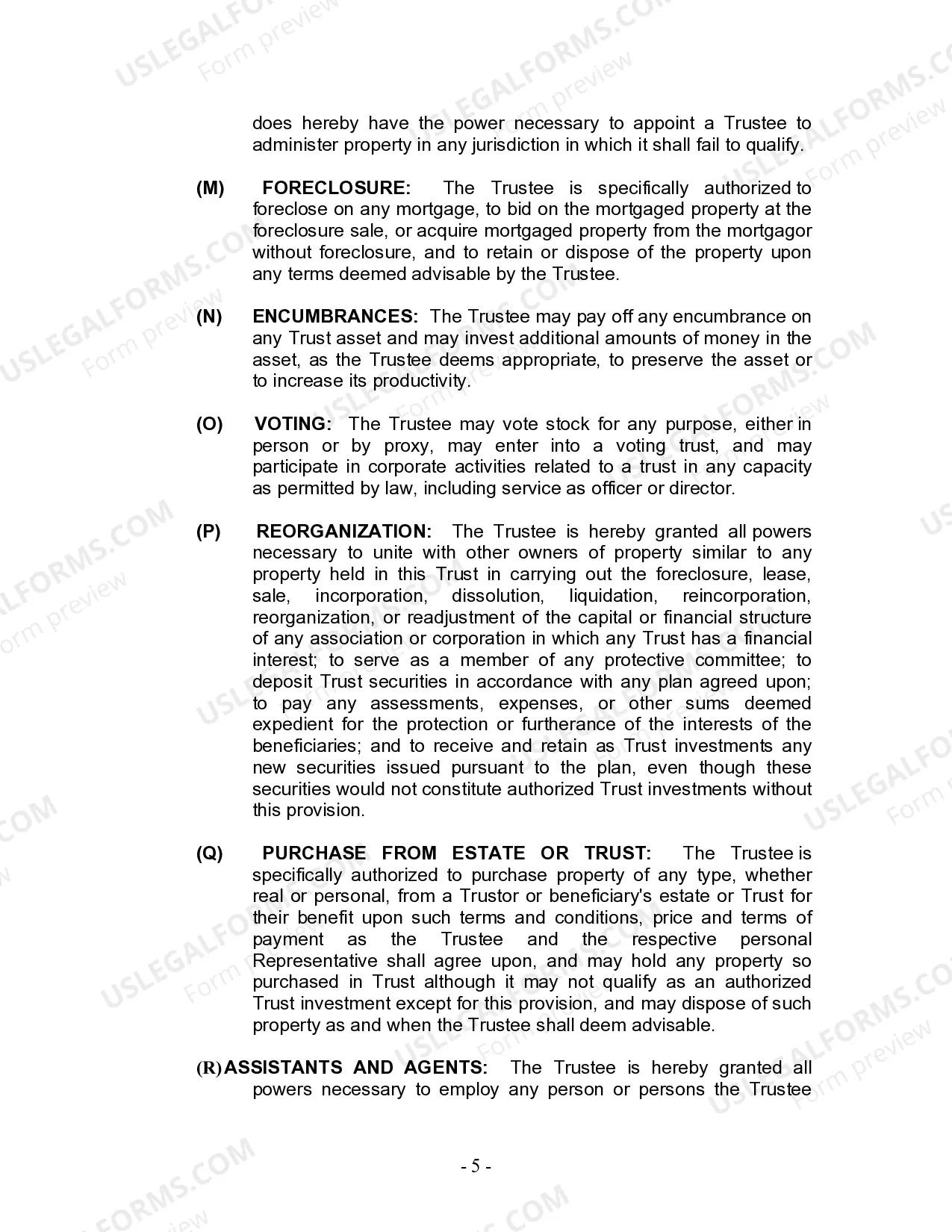 Preview Living Trust for Individual Who is Single, Divorced or Widow (or Widower) with Children