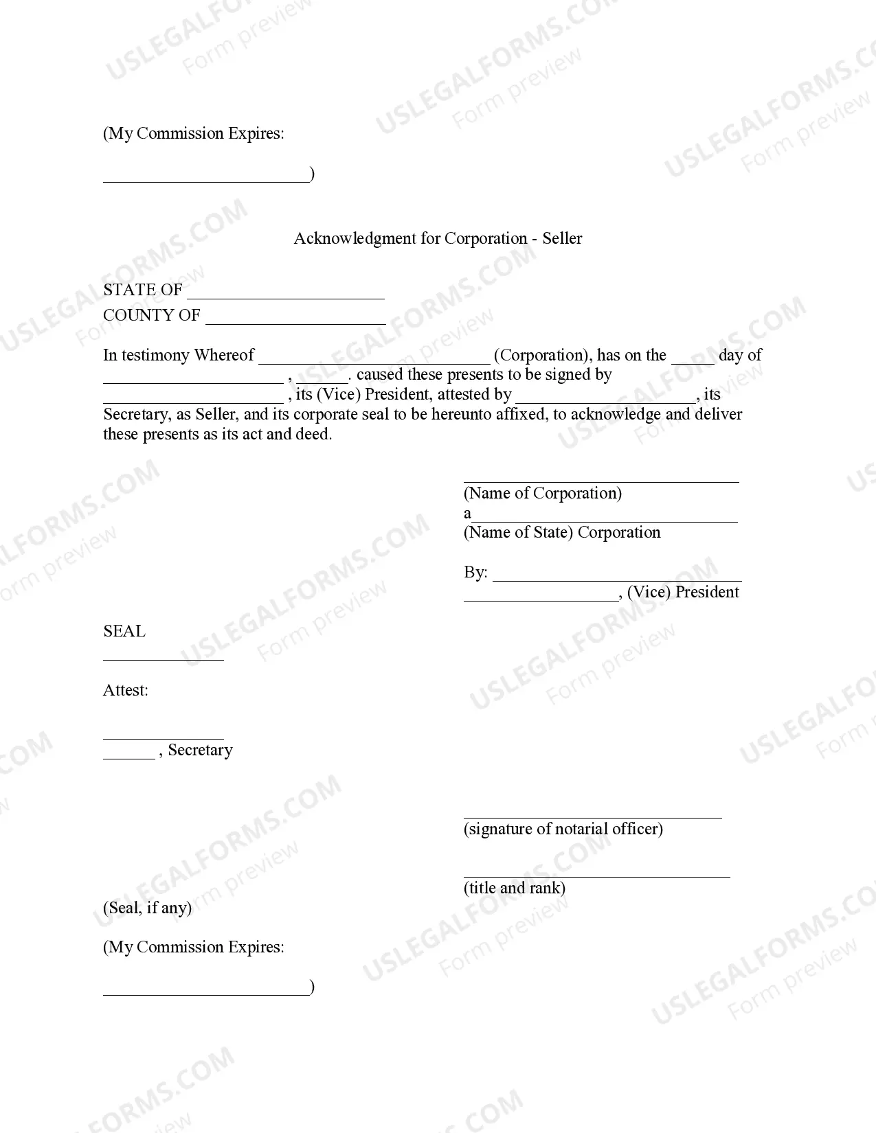 Preview District of Columbia Timber Sale Contract