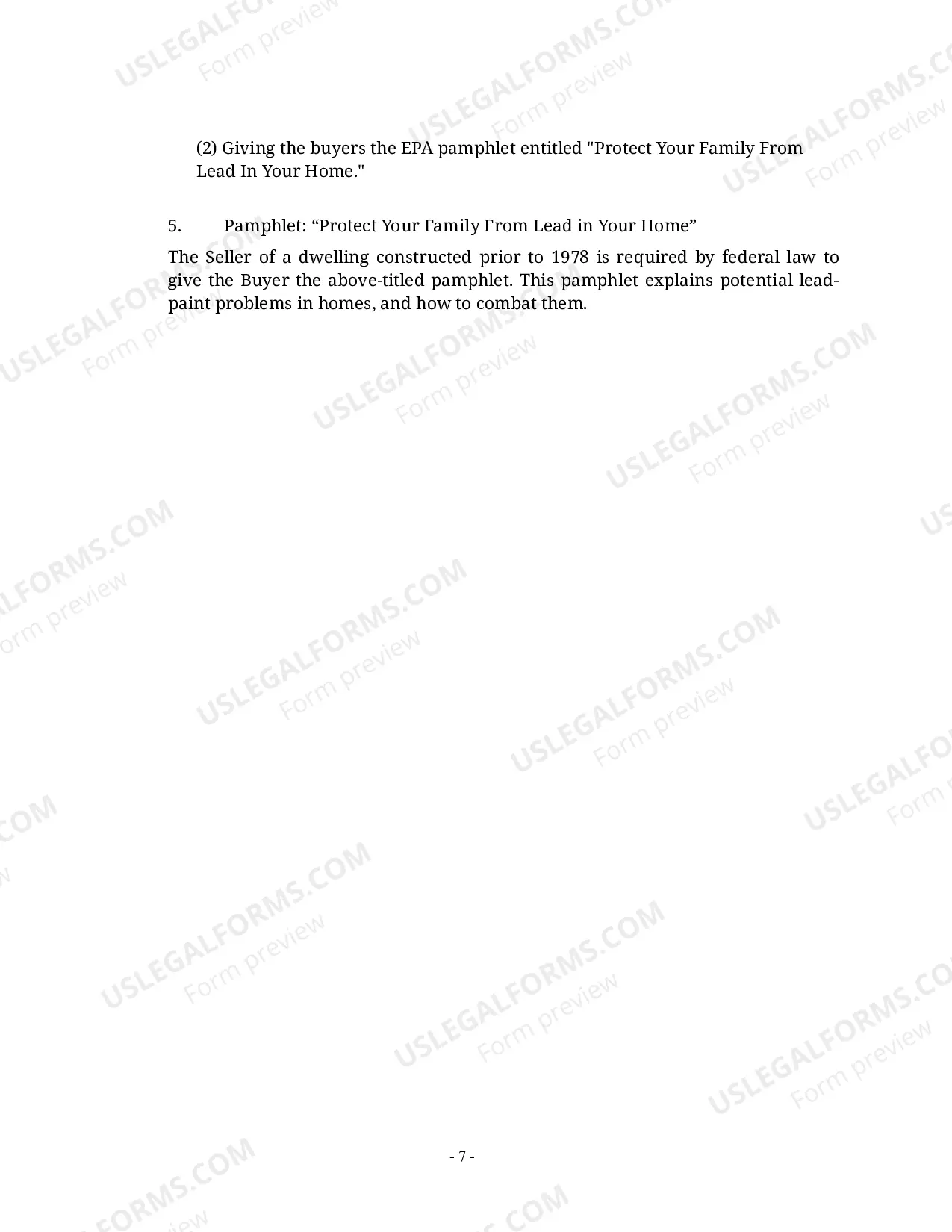 Preview District of Columbia Real Estate Home Sales Package with Offer to Purchase, Contract of Sale, Disclosure Statements and more for Residential House