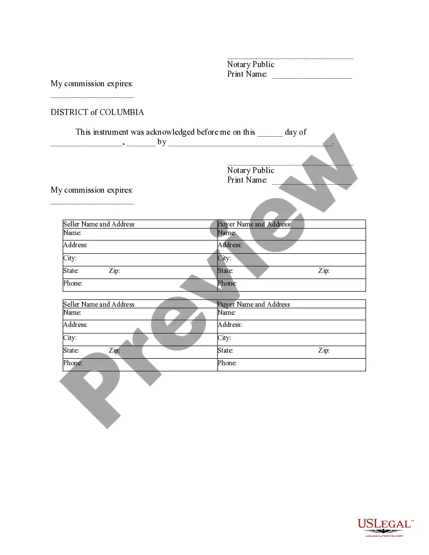 Preview Notice of Option for Recording